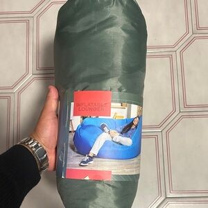 Green Inflatable Lounger